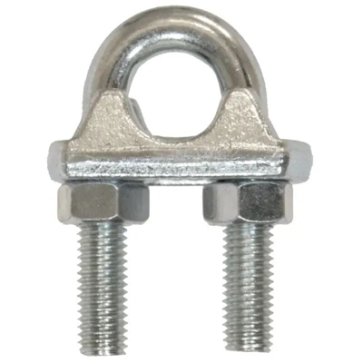 MORSETTO FUNE mm 6 ACCIAIO ZN - CARCANO