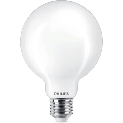 Philips Globo Lampadina Led 60W e27 Luce Bianco Freddo