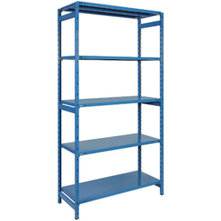 Bizzotto Scaffale Metallo 5 Ripiani Portata a Ripiano 100 Kg 106x42x180cm Azzurro precio