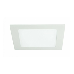 Faretto a incasso bianco quadrato con luci led 12 watt 4000 kelvin - SHOP-DAY en oferta