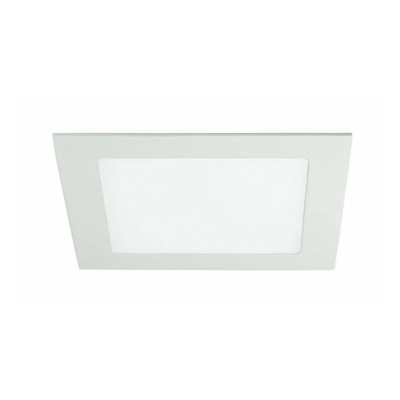 Faretto a incasso bianco quadrato con luci led 12 watt 4000 kelvin - SHOP-DAY