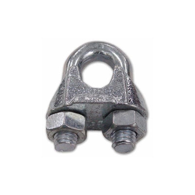 Dck Group - 5 Pezzi Morsetto A Cavallotto Zincato Mm 20