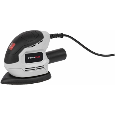 S-dshop - LEVIGATRICE TRIANGOLARE POWER PLUS 140W PER LEGNO MURO LUCIDATRICE - POWERPLUS