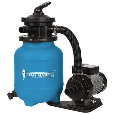 Filtro A Sabbia Da 6 M3 / h Completo Di Aqualoon