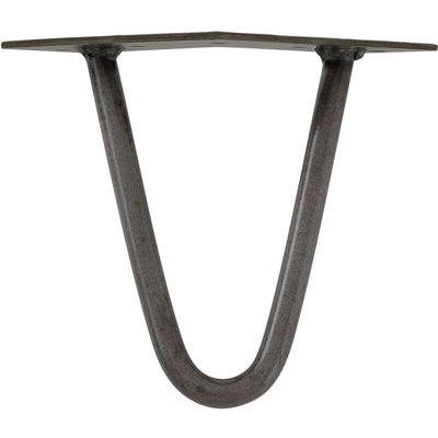 Hairpin Leg Gambe per tavolo robuste in un set di 4 d´acciaio - 20cm - 2 barre - [EN.CASA]