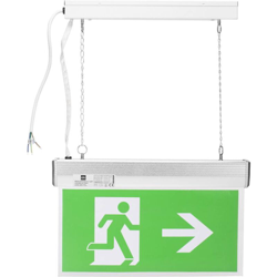 Indicazione via di fuga illuminata Montaggio a soffitto 10.040.72 - Smartwares en oferta