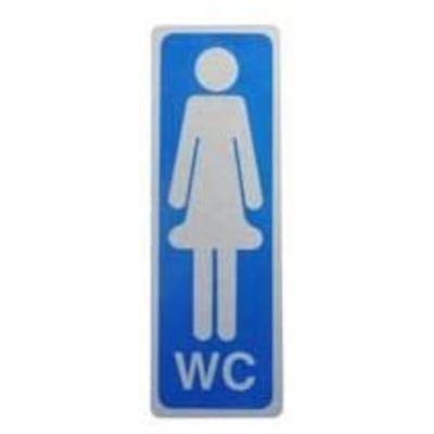ETICHETTA WC DONNE 5x15 ADESIVA - MACHIERALDO