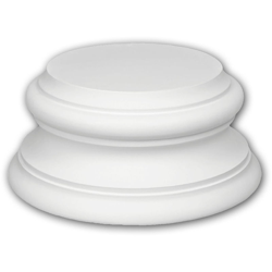 Profhome Decor - Base colonna completa 113200 Profhome colonna elemento decorativo design classico senza tempo bianco precio