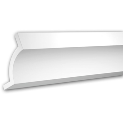 Profhome Decor - Cornice soffitto parete 150264F Profhome modanatura tipo stucco cornice flessibile modanatura design moderno bianco 2 m en oferta