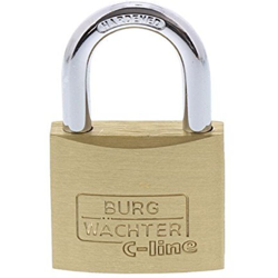 Gioco In Ottone Lucchetto C-Line, Dimensione: 40, Calibro Spessore 6 Mm Altezza All'Interno Della Staffa 22 Mm Quantità: 3 Pezzi - BURG-WäCHTER en oferta