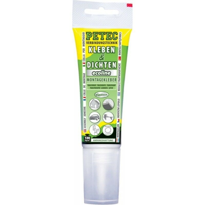 Incollaggio E Sigillatura Ecoline 80 Ml, Trasparente (25) - FP