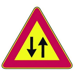 Segnale Stradale Temporaneo Doppio Senso Circolazione Fig. 387 - FERRAMENTA MARTINA características