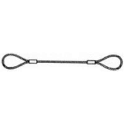 Tirante Acciaio Due Asole Aat 114 Fili A.Tessile Mm.14Xmt.2 - FERRAMENTA MARTINA