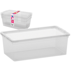 Brixo - Contenitore trasparente con coperchio XS SET 3PZ - KETER ITALIA S.P.A. en oferta