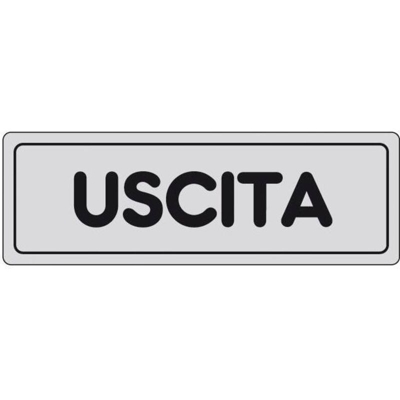 Etichetta Adesiva 150X50 "Uscita" 10 Pz - IST