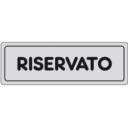 Etichetta Adesiva 150X50 "Riservato" 10 Pz - IST en oferta