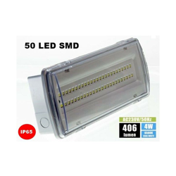 Lampada D' Emergenza Da Installazione Fissa A 50 A Led Smd Ad Alto Rendimento - J69 características