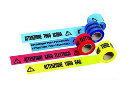 Nastro Segnaletico Da Interro Acqua-Azzurro 200Mt H.Mm. 100 - EAC características