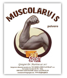 MUSCOLARVIS VITAMINSPORT 500 G características