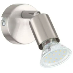 EGLO BUZZ-LED illuminazione da parete Adatto per uso interno Metallico GU10 3 W [Classe di efficienza energetica A+] precio