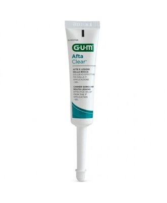Sunstar Gum Aftaclear Gel Trattamento Afte E Lesioni Della Bocca Tubo 10ml