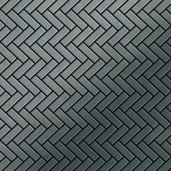 Mosaico metallo solido Acciaio grezzo laminato grigio spesso 1,6 mm ALLOY Herringbone-RS en oferta