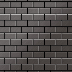 Mosaico metallo solido Titanio spazzolato Smoke grigio scuro spesso 1,6 mm ALLOY House-Ti-SB características