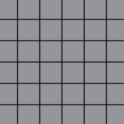 Alloy - Mosaico metallo solido Acciaio inossidabile opaco grigio spesso 1,6 mm Cinquanta-S-S-MA en oferta