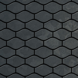 Mosaico metallo solido Acciaio grezzo laminato grigio spesso 1,6 mm ALLOY Karma-RS disegnato da Karim Rashid precio