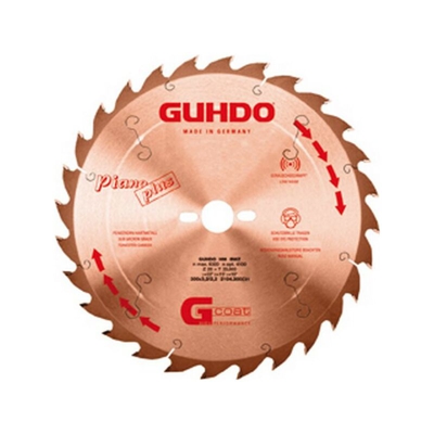 Guhdo - Sega Circolare, Ø 300 Mm, Larghezza. : 3.2 Mm, 30 Mm Alesaggio, Piercing Secondaria: Denti Cnl: 28