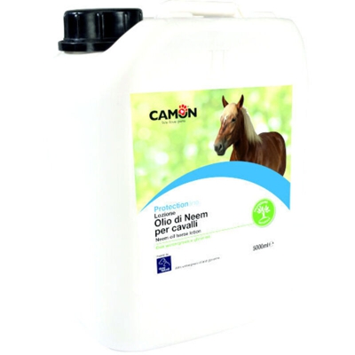 Camon Orme Naturali Protection Olio di Neem Spray 5 Litri Per Cavalli - 1 Confezione Da 5 Litro