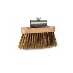 Marca - SPAZZOLA DA FORNO PULIZIA CENERE GIREVOLE IN OTTONE SENZA MANICO V/MIS 12747V CM 27x65 (17935) características