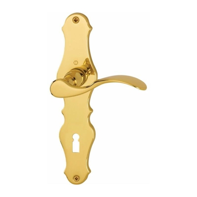 Set di piastre lunghe Weimar M112SLNN/2007 MS F73 OB 72mm DIN L/R - Hoppe