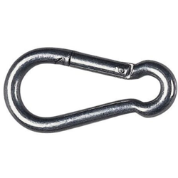 Moschettone in Acciaio Lunghezza 40 mm Spessore 3,5 mm Maurer 20 pz características