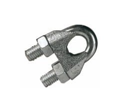 MORSETTO FUNE mm 3 ACC/GHISA ZN Pz.10 GEMAC - CARCANO en oferta