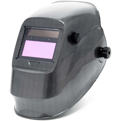 Casco da saldatura autoscurante Carbon Design MIG MAG TIG Casco per saldatore - WILTEC