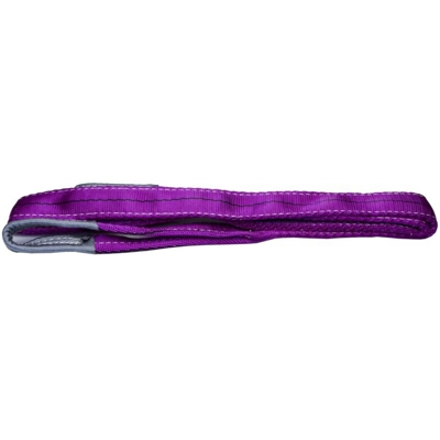 Cinghia di sollevamento mm.30 mt.4 ton.1 doppio strato colore viola-braca-fascia - Salone