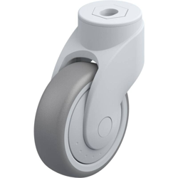 744738 Ruote girevoli WAVE design in plastica 100 mm Modello Ruote girevoli con foro passante - Blickle precio