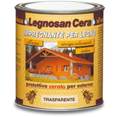 Veleca - Legnosan Cera Impregnante Cerato Trasparente Ml. 750