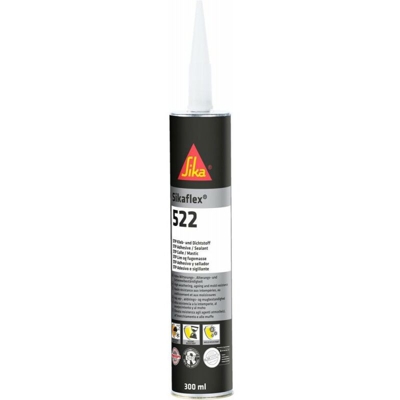 Sikaflex-522 300 Ml Cartuccia Nera (A 12) - NO NAME