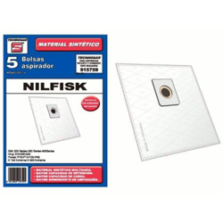 Borsa sintetico aspirapolvere Nilfisk Elite 5 unità 915759 características