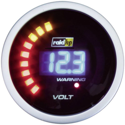 Voltmetro 660504 Strumento da incasso Campo di Misura 8 - 18 V NightFlight Digital Blue Blu, Bianco 52 mm - Raid Hp características