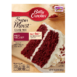 Betty Crocker Super Moist Red Velvet precio