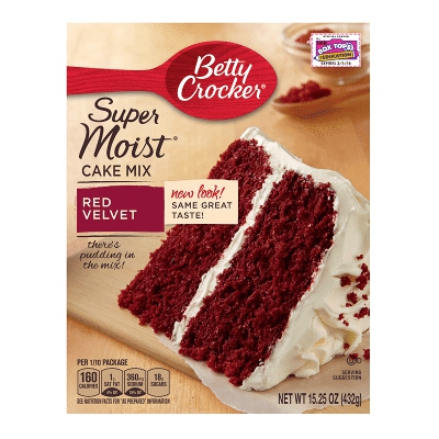 Betty Crocker Super Moist Red Velvet