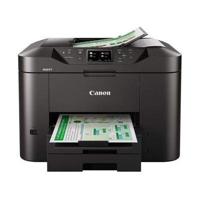 Stampante Multifunzione Maxify MB2750 Inkjet a Colori Stampa Copia Scansione Fax A4 24 ipm (B / N) 15,5 ipm (a Colori) Wi-Fi USB Ethernet