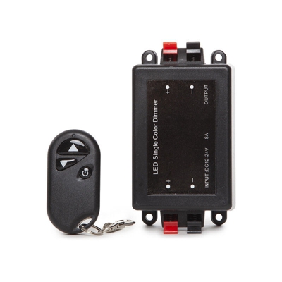 Oscuratore Striscia LED Telecomando 12-24VDC ► 96/192W (TB-RF-T1) - GREENICE