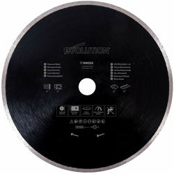 Evolution-Lama diamantata, diametro 255 mm características