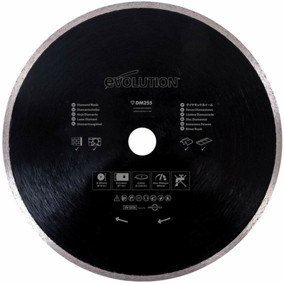Evolution-Lama diamantata, diametro 255 mm