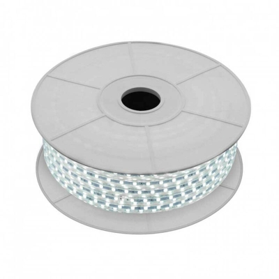 Strisce LED SMD2835 220V 5.8W/m 750Lm/m 144LED/m 10 mm 1 metro | Bianco Caldo 3000K - UNIVERSO