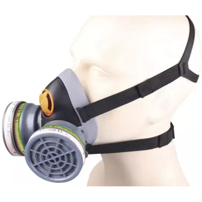 MASCHERA DELTA PLUS mod.M6400 COMPLETA DI FILTRI ABEK1-P3